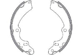 SPIDAN 31441 Комплект гальмівних колодок