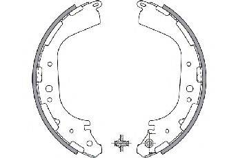 SPIDAN 33515 Комплект гальмівних колодок