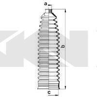 SPIDAN 83892 Пильовик, рульове управління