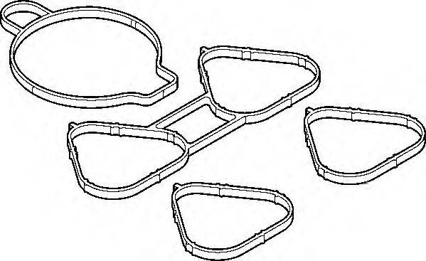 ELRING 375140 Комплект прокладок, впускний колектор