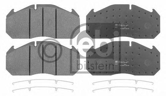 FEBI BILSTEIN 16562 Комплект гальмівних колодок, дискове гальмо