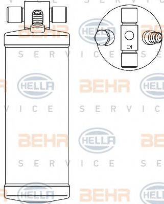 BEHR HELLA SERVICE 8FT351192551 Осушувач, кондиціонер