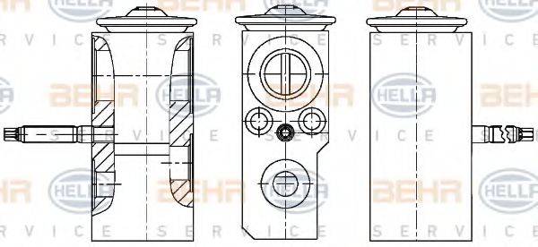 BEHR HELLA SERVICE 8UW351234631 форсунка, розширювальний клапан