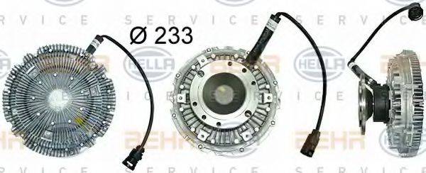 BEHR HELLA SERVICE 8MV376731401 Зчеплення, вентилятор радіатора