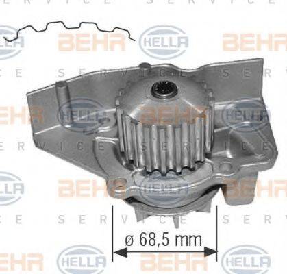 BEHR HELLA SERVICE 8MP376801614 Водяний насос