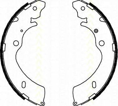 TRISCAN 810010033 Комплект гальмівних колодок