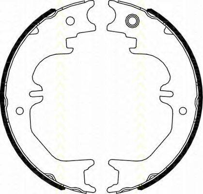 TRISCAN 810013050 Комплект гальмівних колодок, стоянкова гальмівна система