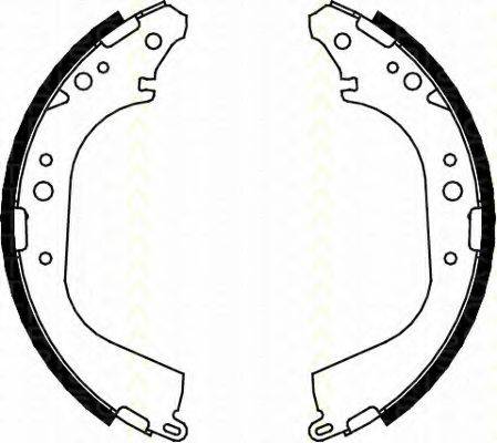 TRISCAN 810014565 Комплект гальмівних колодок