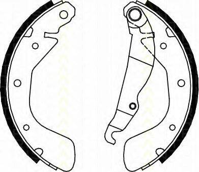 TRISCAN 810024539 Комплект гальмівних колодок