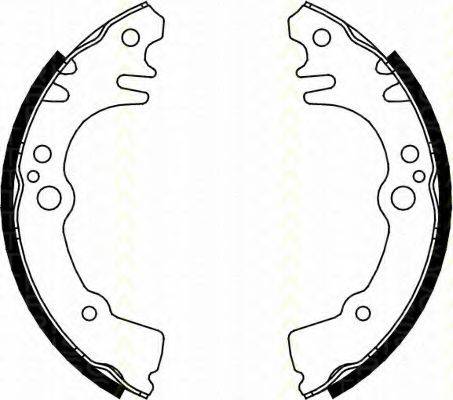 TRISCAN 810041616 Комплект гальмівних колодок