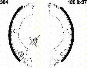 TRISCAN 810042384 Комплект гальмівних колодок