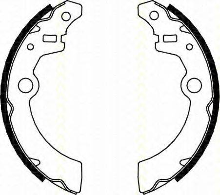 TRISCAN 810069001 Комплект гальмівних колодок