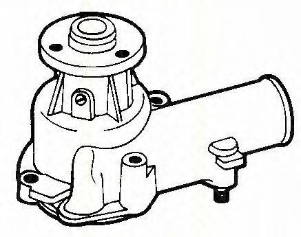 TRISCAN 860015124 Водяний насос