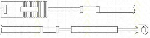 TRISCAN 811517001 Сигналізатор, знос гальмівних колодок