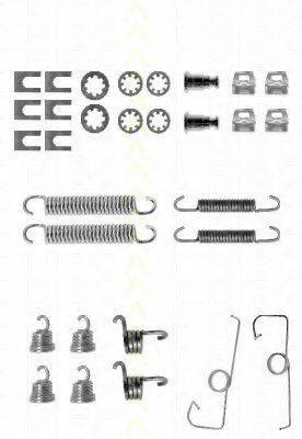 TRISCAN 8105102512 Комплектуючі, гальмівна колодка