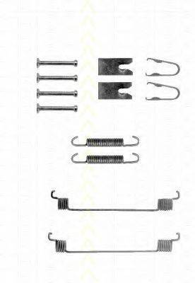 TRISCAN 8105102590 Комплектуючі, гальмівна колодка