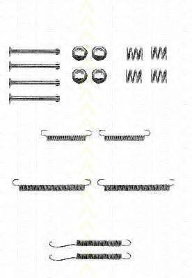 TRISCAN 8105102608 Комплектуючі, стоянкова гальмівна система