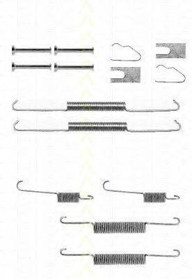 TRISCAN 8105112513 Комплектуючі, гальмівна колодка