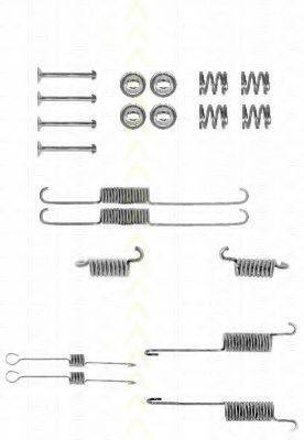 TRISCAN 8105162283 Комплектуючі, гальмівна колодка