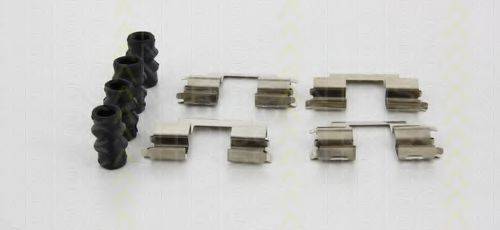 TRISCAN 8105171603 Комплектуючі, колодки дискового гальма