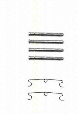 TRISCAN 8105291601 Комплектуючі, колодки дискового гальма