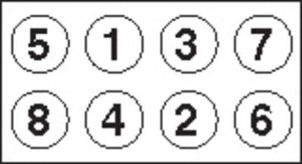 PAYEN HBS349 Комплект болтів головки цилідра