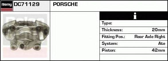 DELCO REMY DC71129 Гальмівний супорт