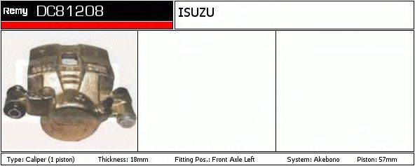 DELCO REMY DC81208 Гальмівний супорт