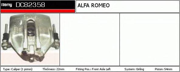 DELCO REMY DC82358 Гальмівний супорт