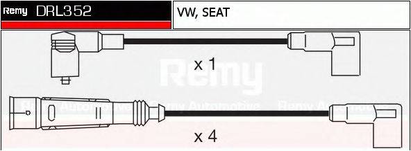 DELCO REMY DRL352 Комплект дротів запалювання