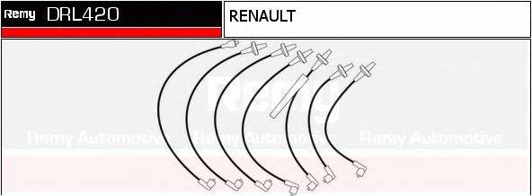 DELCO REMY DRL420 Комплект дротів запалювання