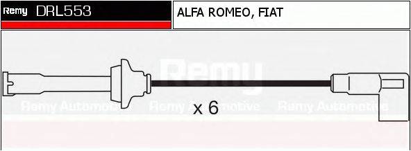DELCO REMY DRL553 Комплект дротів запалювання