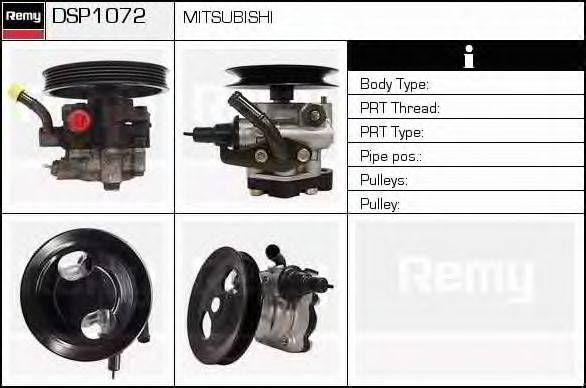 DELCO REMY DSP1072 Гідравлічний насос, кермо