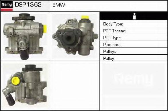 DELCO REMY DSP1362 Гідравлічний насос, кермо