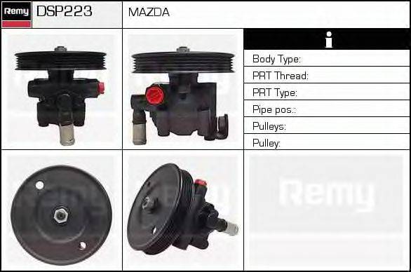 DELCO REMY DSP223 Гідравлічний насос, кермо