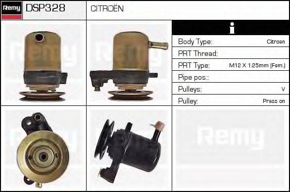 DELCO REMY DSP328 Гідравлічний насос, кермо