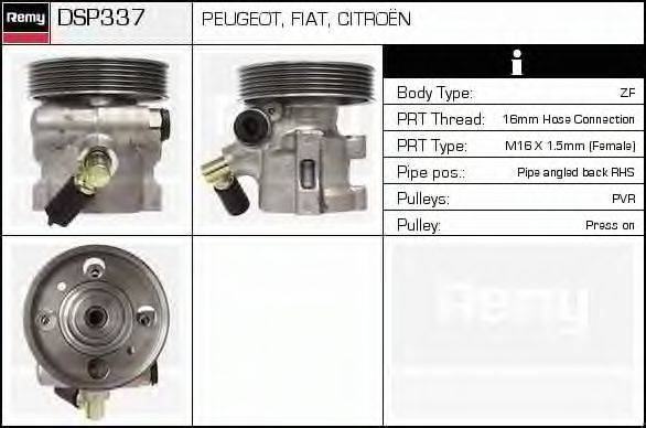 DELCO REMY DSP337 Гідравлічний насос, кермо