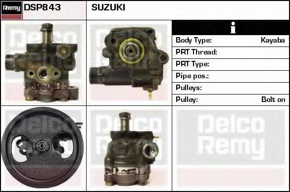 DELCO REMY DSP843 Гідравлічний насос, кермо