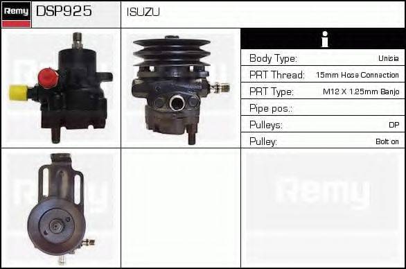 DELCO REMY DSP925 Гідравлічний насос, кермо