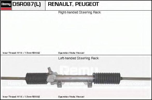 DELCO REMY DSR087 Рульовий механізм