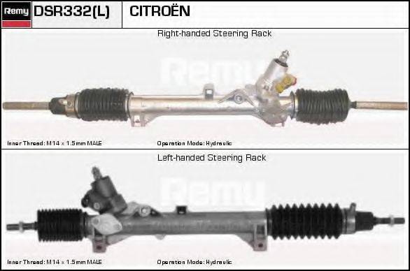 DELCO REMY DSR332 Рульовий механізм