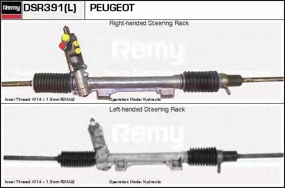 DELCO REMY DSR391L Рульовий механізм