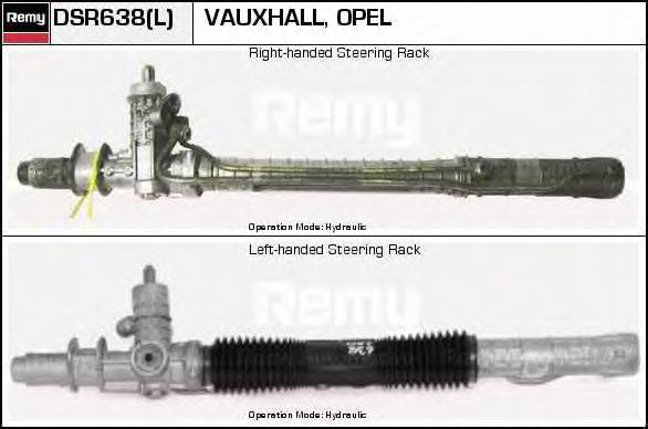 DELCO REMY DSR638L Рульовий механізм