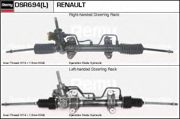 DELCO REMY DSR694L Рульовий механізм