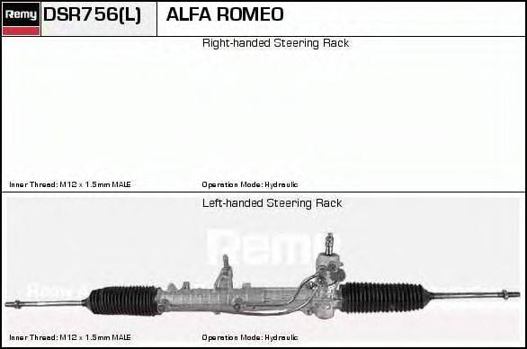 DELCO REMY DSR756 Рульовий механізм