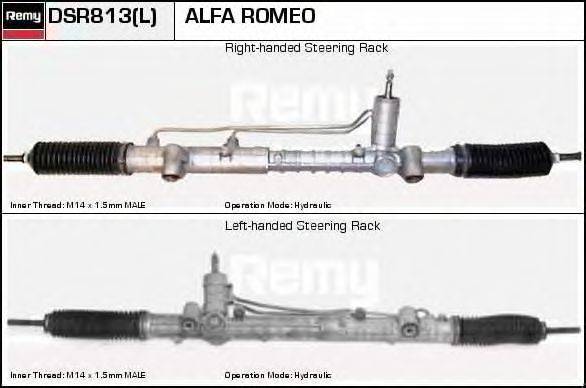 DELCO REMY DSR813 Рульовий механізм