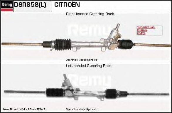 DELCO REMY DSR858L Рульовий механізм