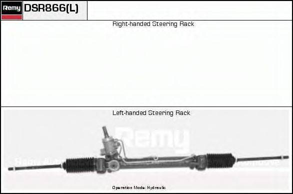 DELCO REMY DSR866L Рульовий механізм