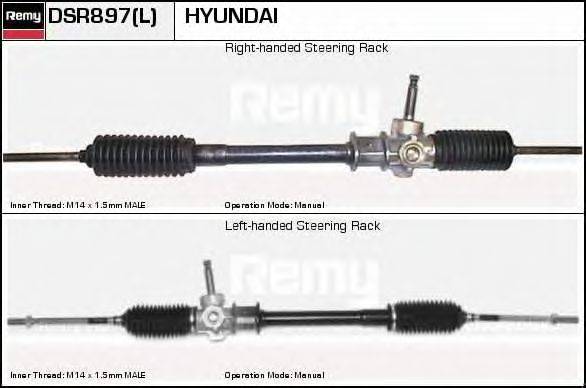 DELCO REMY DSR897L Рульовий механізм