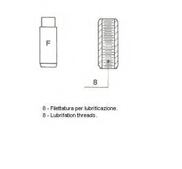 METELLI 012634 Напрямна втулка клапана